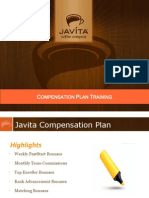 Javita Compensation Plan Training Powerpoint