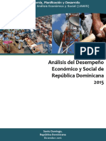 Analisis Del Desempeno Economico y Social 2015 Final4