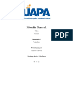 Filosofía General: Conocimientos Científico, Filosófico y Empírico