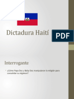 Dictadura Haití