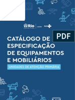 Catálogo de Especificação de Equipamentos e Mobiliários - Unidades de Atenção Primária