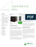Carbon Pad & Die-Cut Frame Filters: Tri-Sorb™