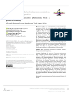 El Comportamiento de Los Fenómenos Económicos Desde Una Economía Positiva