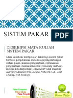 Slide INF523 Pertemuan 1 Pengantar Sistem Pakar