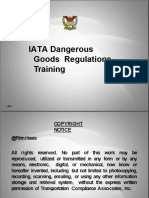 IATA Dangerous Goods Regulations Training