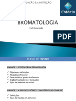 Aula 1. Introdução A Bromatologia - NI