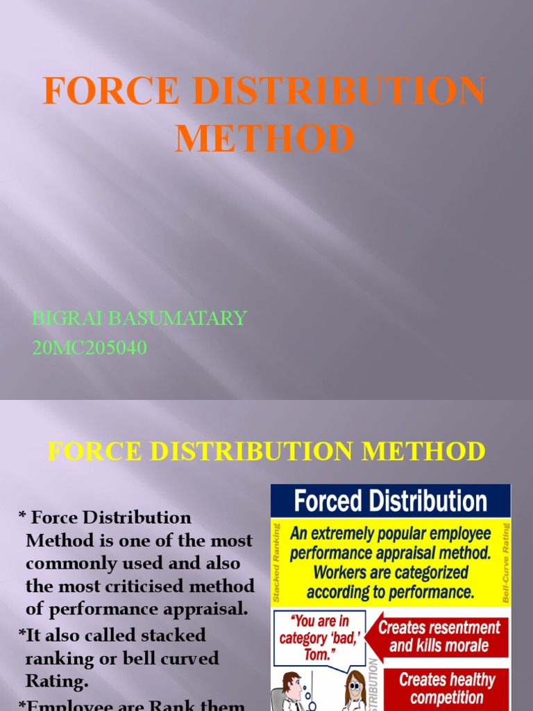 Force Distribution Method PDF