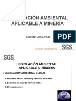 Legislación Ambiental en Minería