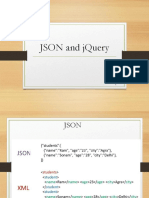 JSON and JQuery