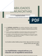 Habilidades Comunicativas Básicas en La Vida Laboral