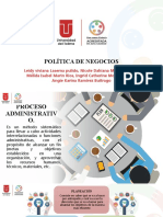 Exposicion Politica de Negocios