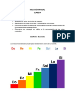 Si La Sol Fa Mi Re Do: Iniciación Musical Clase #4