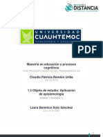 1.3objeto de Estudioaplicación de Epistemología - Rendon - Claudia