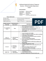 JHA For Temp Structure Erection