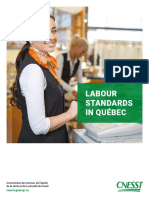 Labour Standards Quebec
