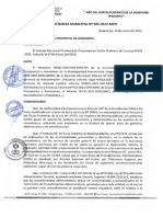 Tupa 2022 - Municipalidad Provincial de Oxapampa