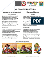 Himno Al Cusco en Quechua