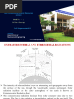 Module 1 - Solar Eneergy