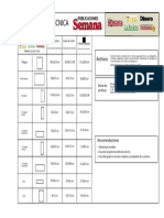 Especificaciones 20 5 X 27 5