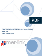 P-PS-111-04-2013 Configuracion de Equipos para Utilizar Merlink