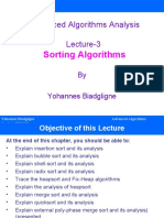 Advanced Algorithms Analysis Lecture-3