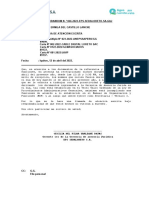 Memo Llamada de Atencion Escrita