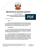 RGG 051 2021 Onp GG HR 015913 2021 Aprobacion Directiva de Gesti N Documental 26.03.21 VFR PDF