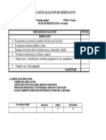 Pauta de Evaluacion Disertacion