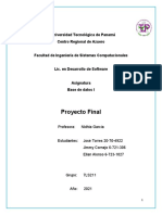 Proyecto Final - BD