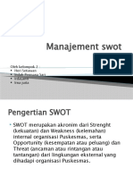 Manajement Swot PPT