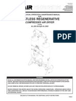 Heatless Regenerative: Compressed Air Dryer