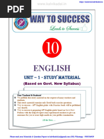 10-English Way To Success