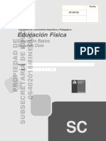 Instrumento de Conocimientos Específicos y Pedagógicos de Educación Física