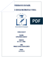 Universidad de Guayaquil Facultad de Ciencias Matematicas Y Fisica