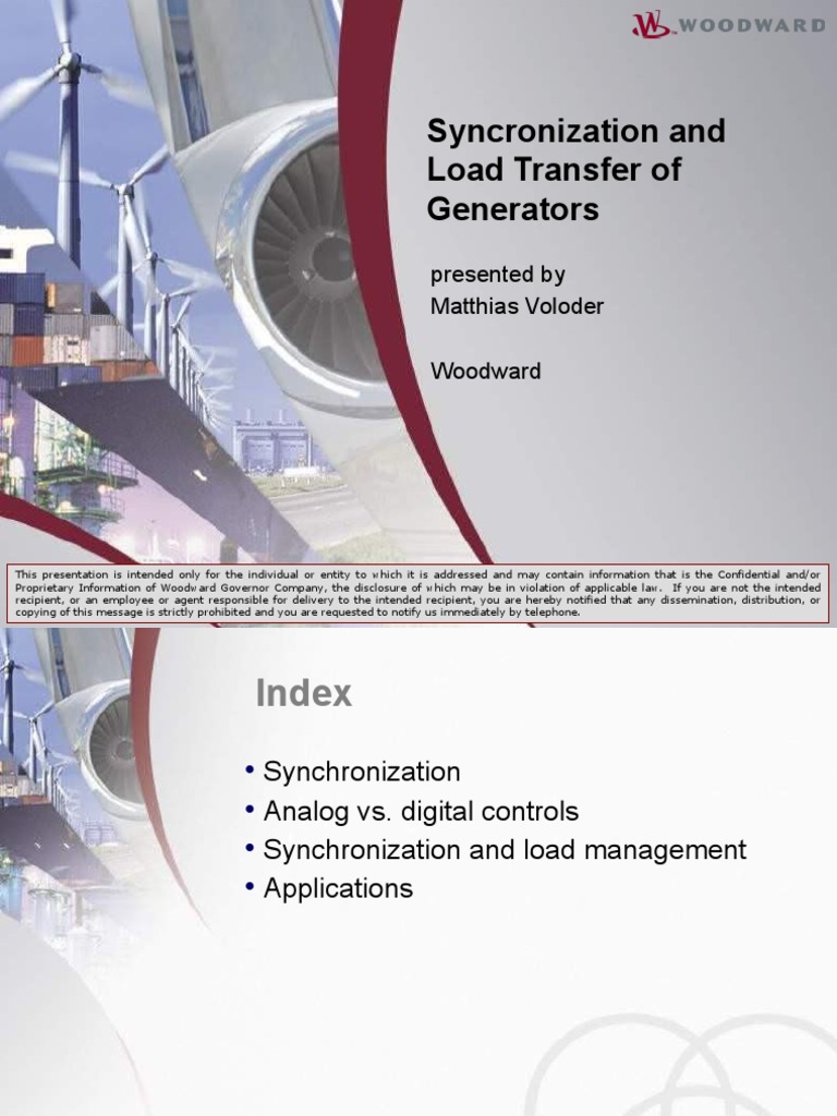 Generator Synchronization Overview | PDF | Electric Generator ...