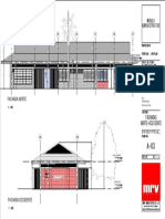 MODULO ADMINISTRATIVO V-7 - Sheet - A-03 - FACHADAS NORTE-OCCIDENTE