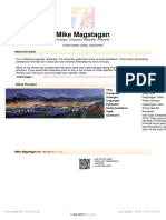 Mike Magatagan: About The Artist