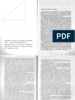 GONZALEZ, Horacio y SOLANAS, "Pino" - PARTE 1 - "Saber Interdisciplinario y Liberación" (Pp. 223 A 244) en La Mirada. Ed. Punto Sur. Argentina. 1989