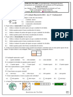 Revisão de Matemática 5º Ano (4º Bimestre)