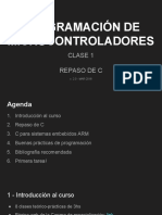 Clase 1 - Especializacion Programación - Repaso de C