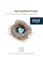 Community Investment Fund, Sovereign Wealth Fund