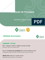 Palestra Validacao de Processos