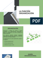 La Funcion Organizacion