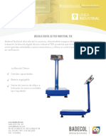 BSC Piso Tek FT Linea Industrial Bascula de Piso Tek 150