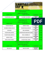 Programación Junio 18 y 20