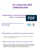 Seminario Inmunología Componentes y funciones de SI 2022 PARTE 1 (1)