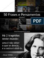 50 Frases e Pensamentos - Volume 2