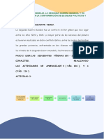 12a. ACT. DE APRENDIZAJE. LA SEGUNDA GUERRA MUNDIAL Y SU CONSECUENCIA EN LA CONFORMACIÒN DE BLOQUES POLÌTICOS Y ECONÒMICOS.