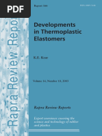 Kear, Ken E. - Developments in Thermoplastic Elastomers-iSmithers Rapra Publishing (2003-01-01)