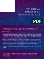 Tema 4 U2 Del Sistema Nacional de Finanzas Públicas